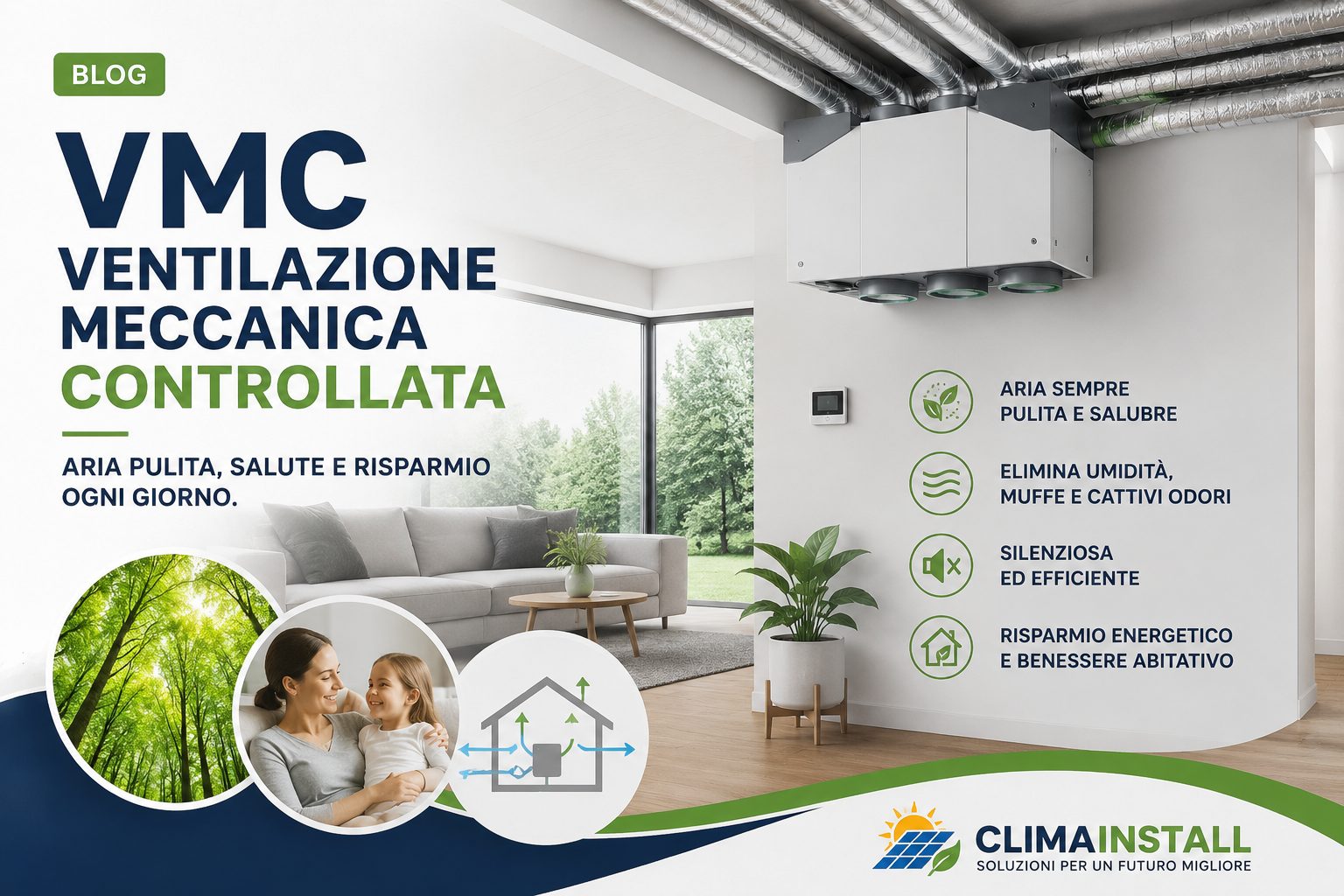 VMC a Magenta: aria pulita in casa senza aprire le finestre